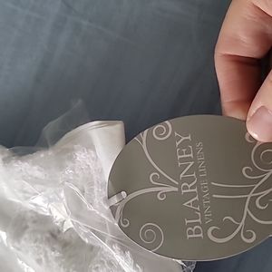 1 standard lace crochet pillow case imported from Ireland